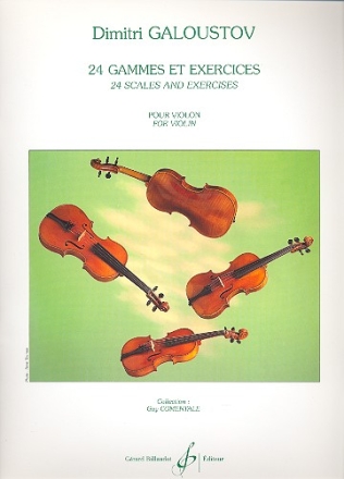 24 Gammes et Exercices pour violon