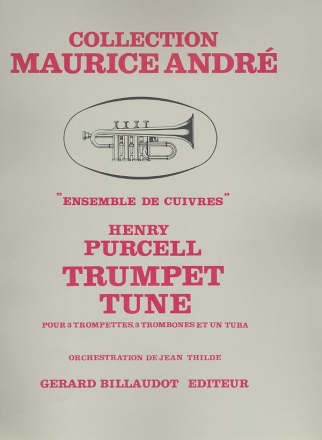 Trumpet Tune pour 3 trompettes, 3 trombones, tuba partition et parties