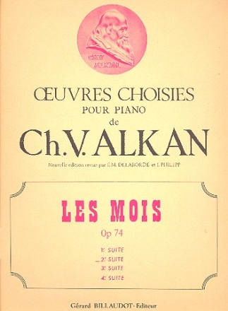 Les Mois op. 74 Suite No.2  pour piano