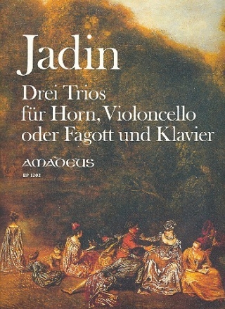 Drei Trios op. post fr Horn, Violoncello (Fagott) und Klavier Partitur und Stimmen