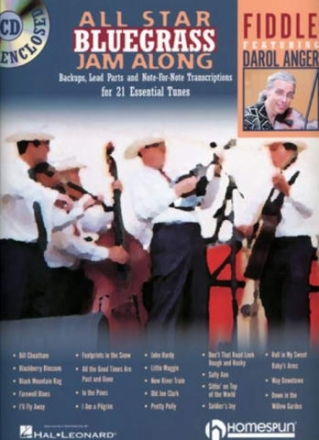 All Star Bluegrass Jam Along (+CD): for violin