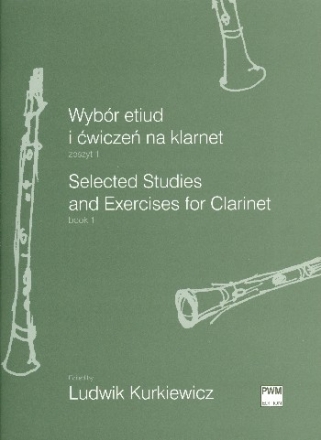 Selected Studies and Exercises vol.1 for clarinet