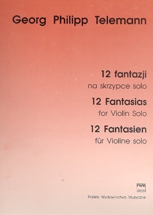 12 Fantasien fr Violine