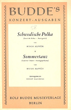 Schwedische Polka  und  Sommertanz: fr Salonorchester