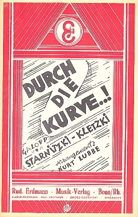 Durch die Kurve: fr Salonorchester