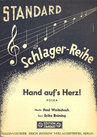 Hand aufs Herz: fr Gesang und Klavier