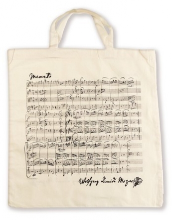 Tragetasche Mozart natur 38 x 40 cm 38x40cm + Henkel