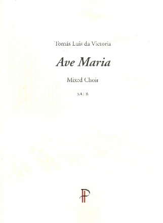 Ave Maria fr gem Chor a cappella Partitur