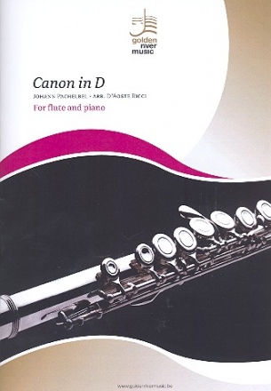 Canon in D for flute and pinao