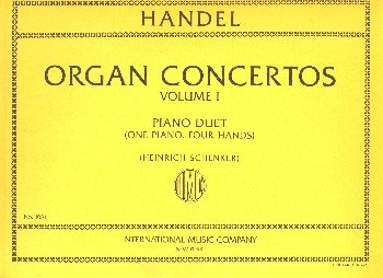 Organ Concertos vol.1 Nos.1-6 for piano 4 hands