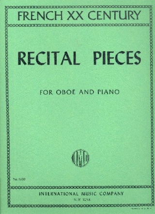 Recital Pieces for oboe and piano