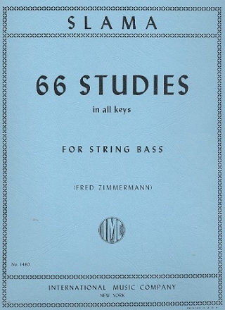 66 Studies in all Keys for doublebass