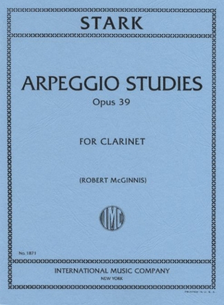 Arpeggio Studies op.39 for clarinet