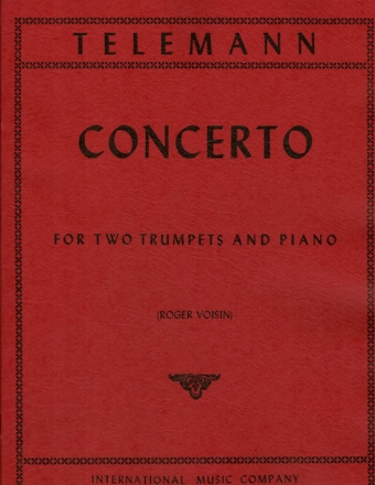 Concerto Bb maj for 2 trumpets and piano