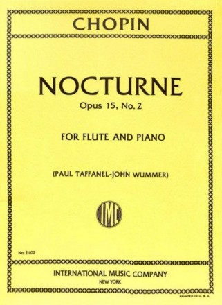 Nocturne op.5/2 for flute and piano