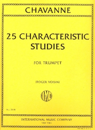 25 Characteristic Studies for trumpet