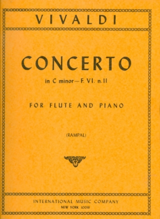 Concerto in c minor RV441 for flute and orchestra flute and piano