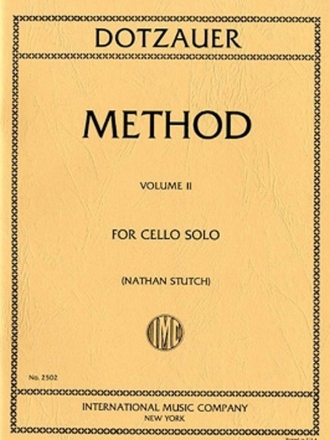 Dotzauer, Cello Method vol.2 for cello