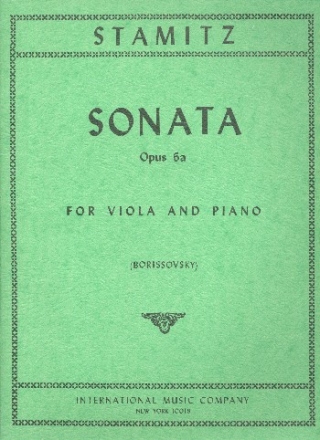 Sonata in e Minor op.6a for viola and piano