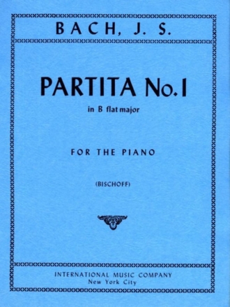 Partita no.1 B flat major for piano