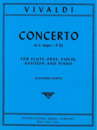 Concerto C major for flute, oboe, viola, bassoon and piano