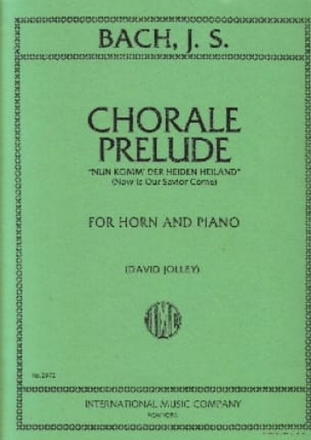 Choral Prelude 'Eine feste Burg ist unser Gott' for horn and piano