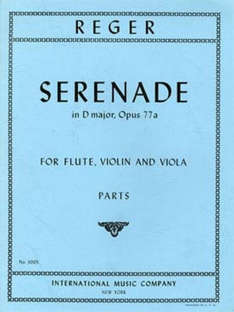 Serenade op.7a for flute, violin and viola