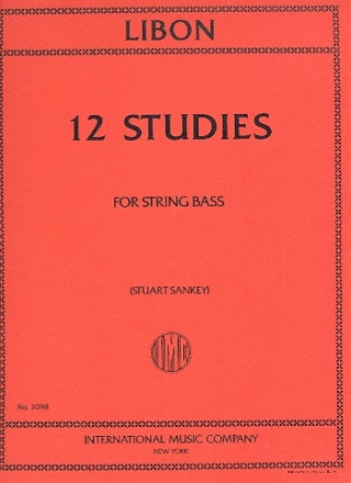 12 Studies for double bass