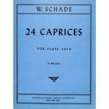 Schade, 24 Caprices for flute