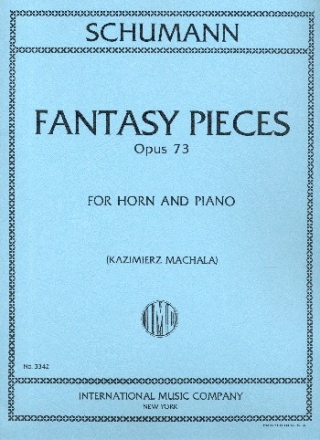 Fantasy Pieces op.73 for horn and piano