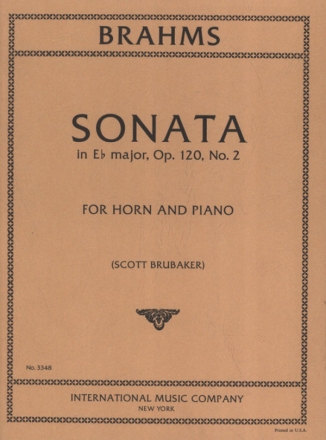 Sonata Eb majr op.20/2 for horn and piano