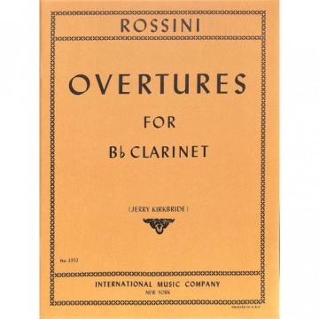 Overtures for clarinet in B