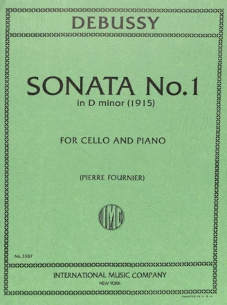 Sonata d minor for violoncello and piano