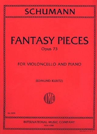 Fantasy Pieces op.73 for cello and piano