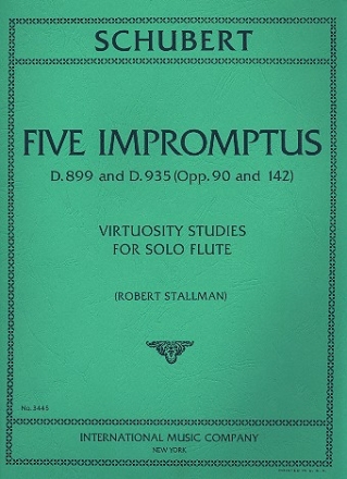 5 Impromptus for flute