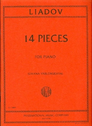 14 Pieces for piano