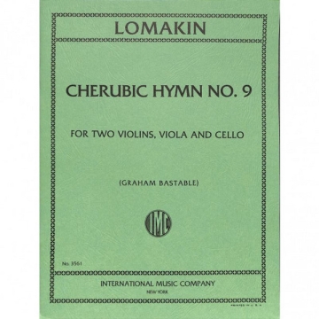 Lomakin, Cherubic Hymn No.9 for 2 violins, viola and cello parts