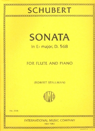 Sonata in Eb major D.568 for flute and piano