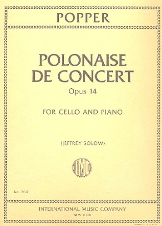 Polonaise de concert op.14 fr Violoncello und Klavier