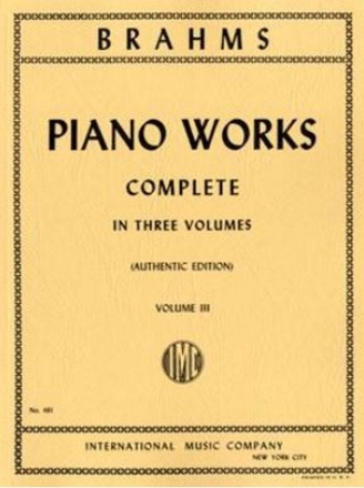 Complete Piano Works III for piano