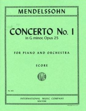 Mendelssohn Bartholdy, Felix - Piano Concerto no.1 Gmin for piano