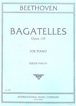 Bagatelles op.119 for piano