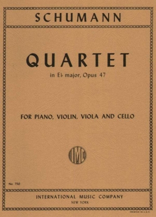 Quartet Eb maj for violin, viola, cello and piano