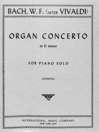 Organ Concerto d minor for piano