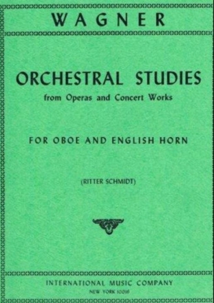 Wagner, Orchestral Studies for oboe and english horn