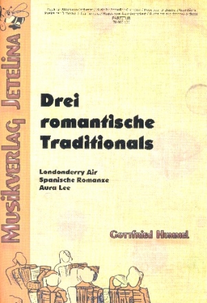 3 romantische Traditionals fr Akkordeonorchester Partitur