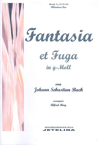 Fantasia et Fuga g-Moll fr 2 Akkordeons Partitur und Stimmen