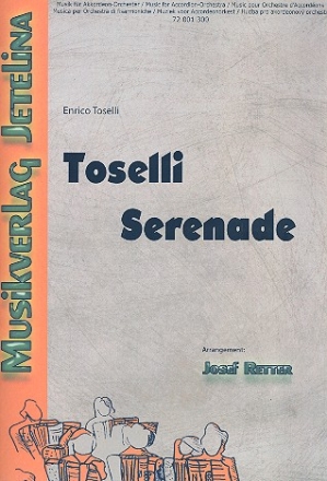 Toselli-Serenade fr Akkordeonorchester Partitur