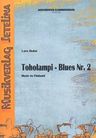 Toholampi-Blues Nr.2 fr 1-3 Akkordeons (Klavier ad lib) 3 Spielpartituren