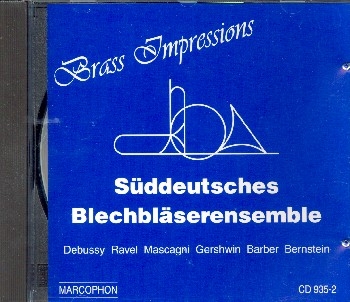 Sddeutsches Blechblserensemble Brass Impressions  CD